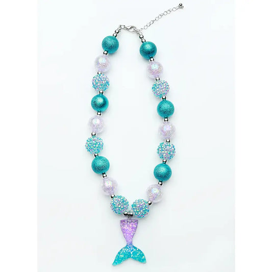 Turquoise Mermaid Tail Necklace