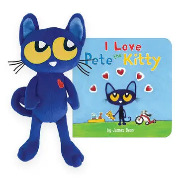 Pete the Kitty Plush with Board Book