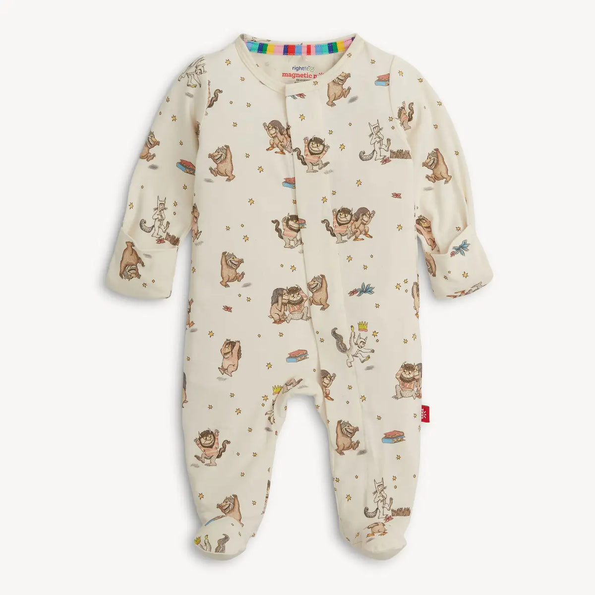 Where The Wild Thing Are Right Fit Footie