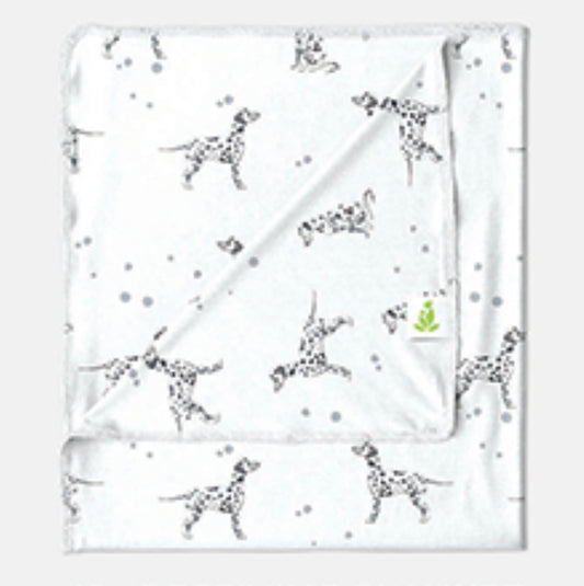 Dalmatian Receiving Blanket