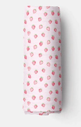 Strawberry Premium Muslin Wrap