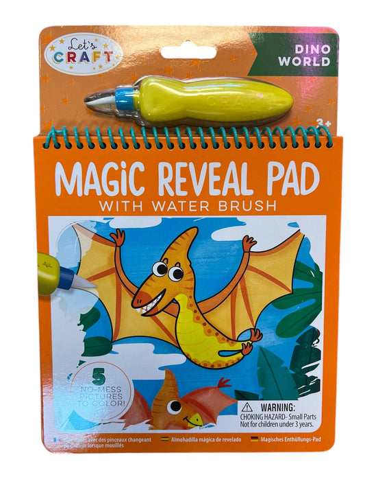 Magic Reveal Pads - Dino World