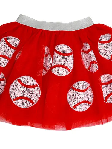 Sequin Baseball Tutu