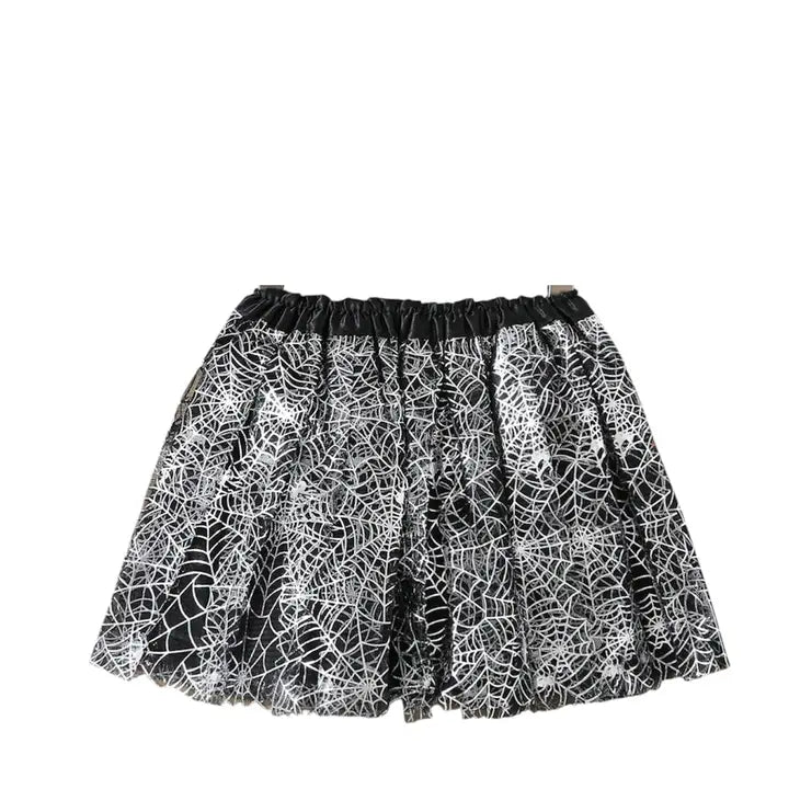 Silver Spider Web Tutu
