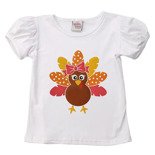 Turkey Bow Tee