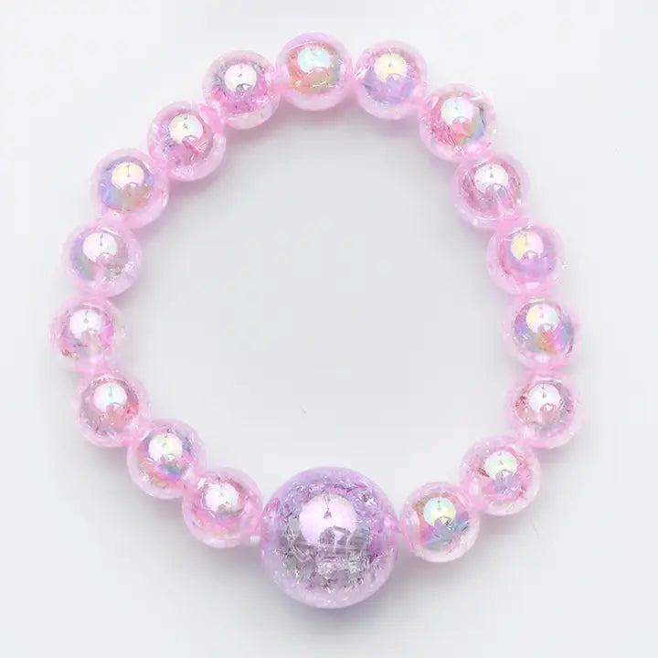 Pink Watercolor Bracelet