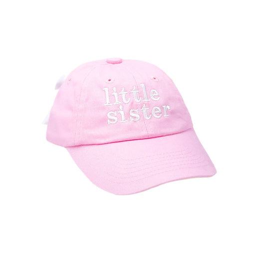 Little Sister Bow Baseball Hat (Baby/Toddler)