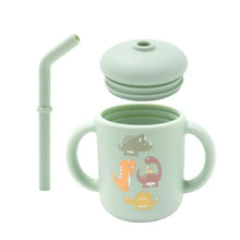 Load image into Gallery viewer, Fresh &amp; Messy Sippy Cup | Baby Dinosaur
