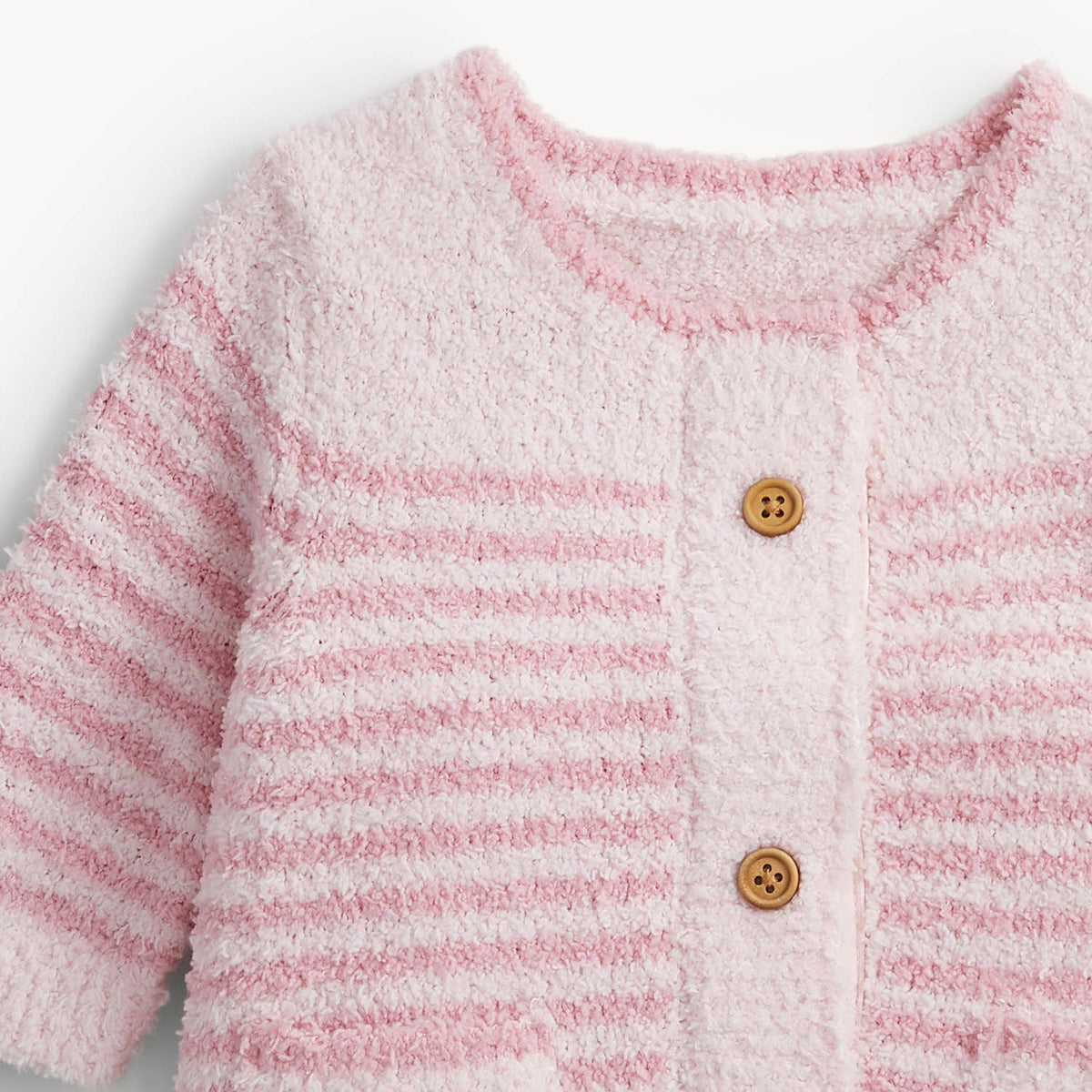 Magnetic Me - CHENILLE PINK SWEATER ROMPER