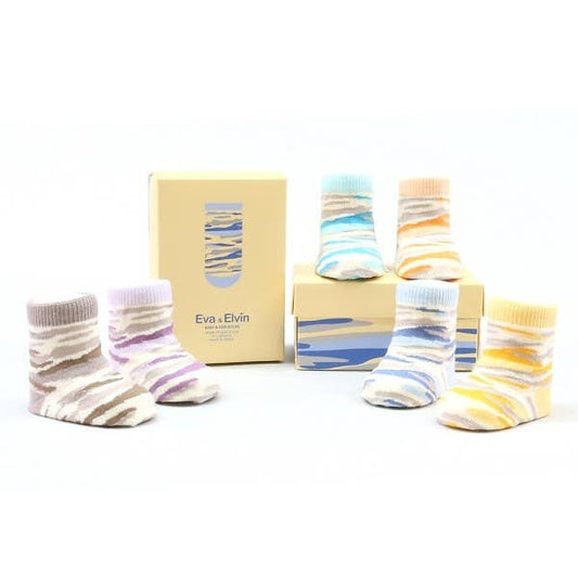 Baby Socks Set (6 Pairs) -Camou