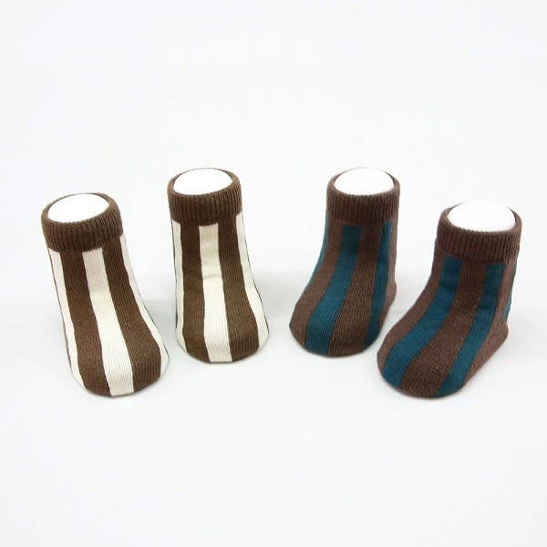 Baby Socks Set (6 Pairs) -Stripe