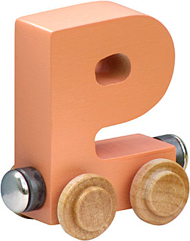 NameTrain Pastel Letter P