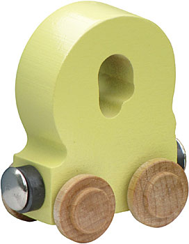 NameTrain Pastel Letter Q