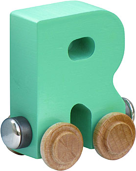 NameTrain Pastel Letter R
